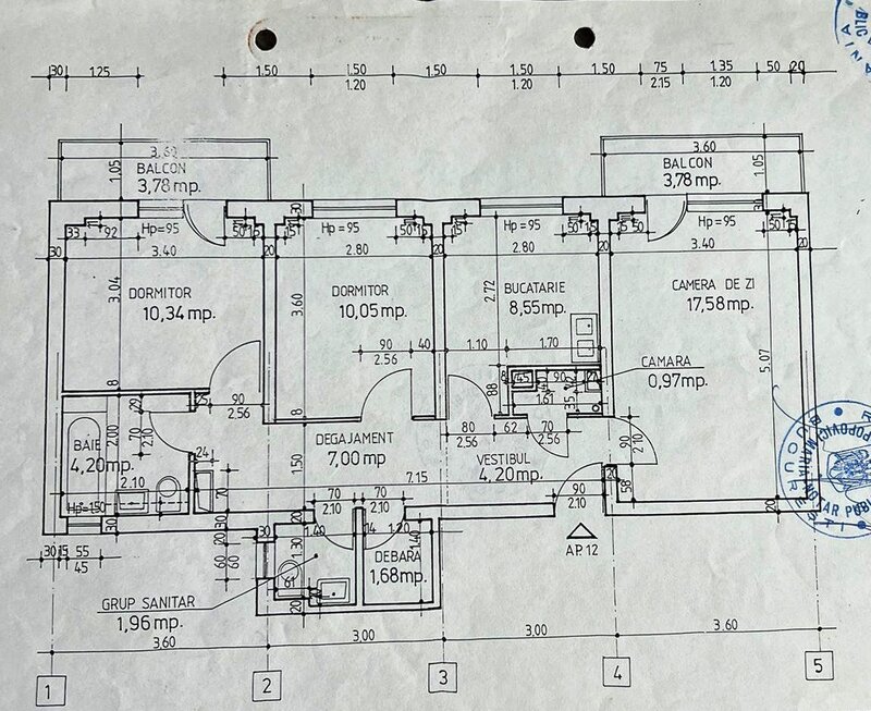 Dristor, 5 minute metrou si parc IOR, vindem 3 camere, bloc 1983,